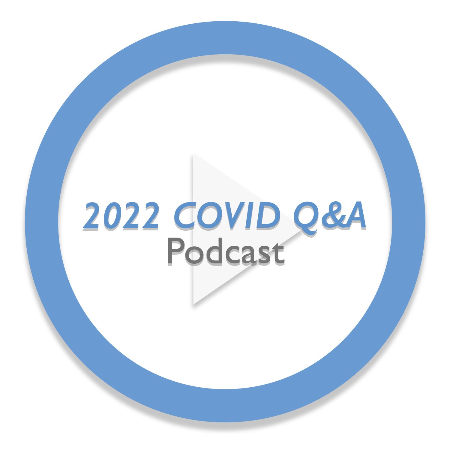 Covid Podcast Play Button
