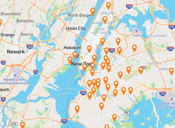 Tribeca-Pediatrics-Office-Map